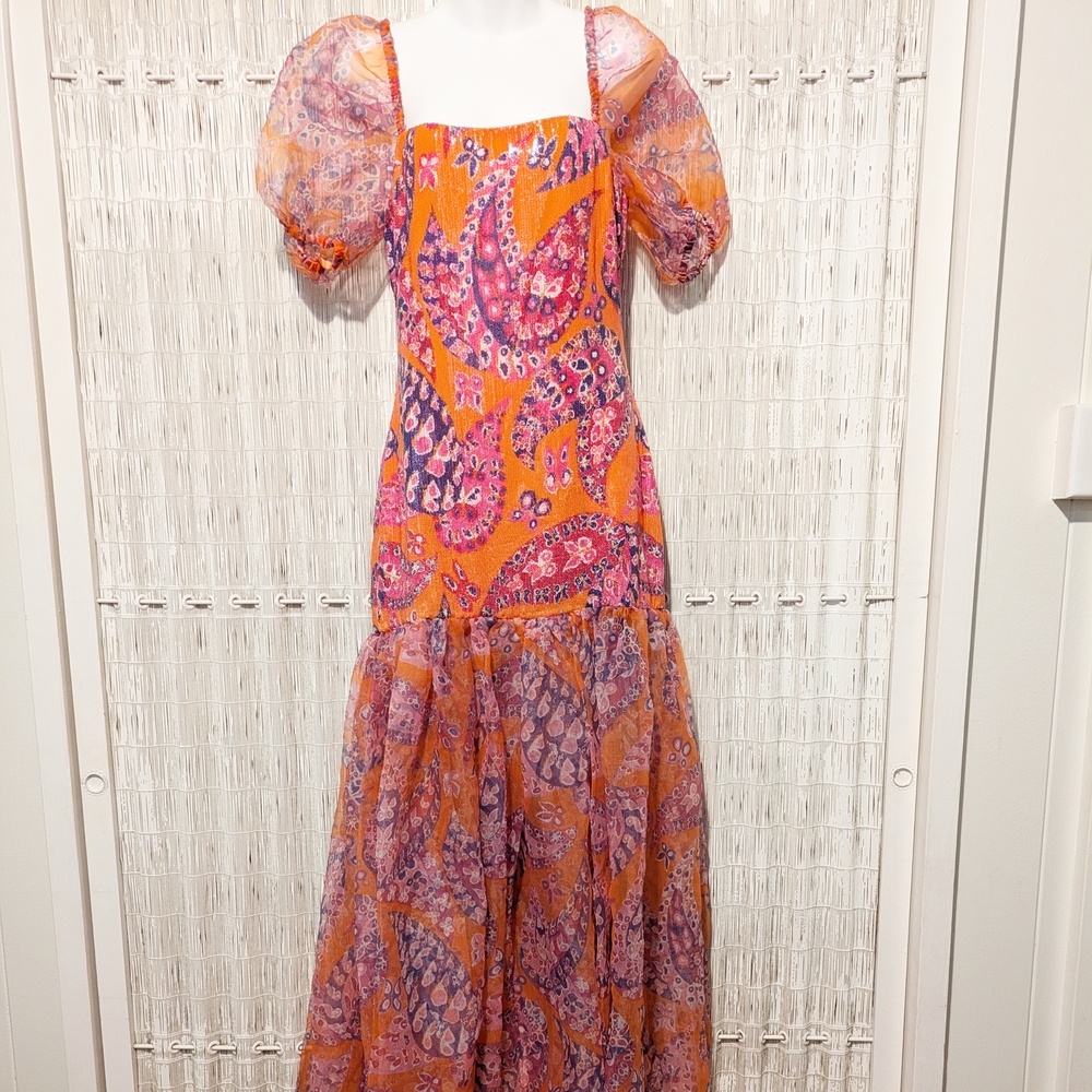 Staud "Wilde" Sequin Dress Size 4